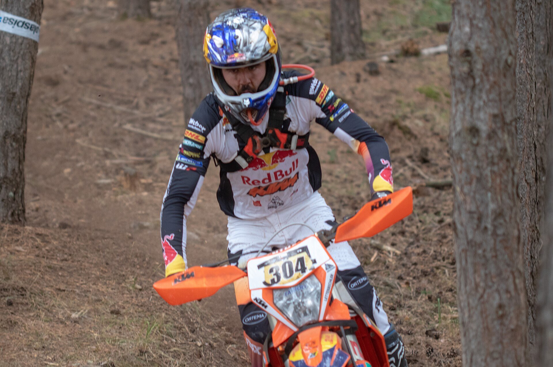 Manuel Lettenbichler em prova na Hixpania Hard Enduro